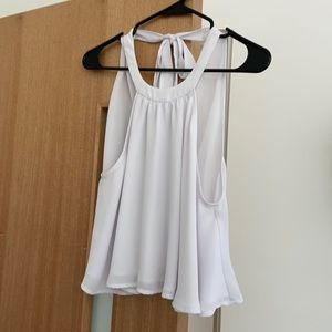 White flowy Mumu Top